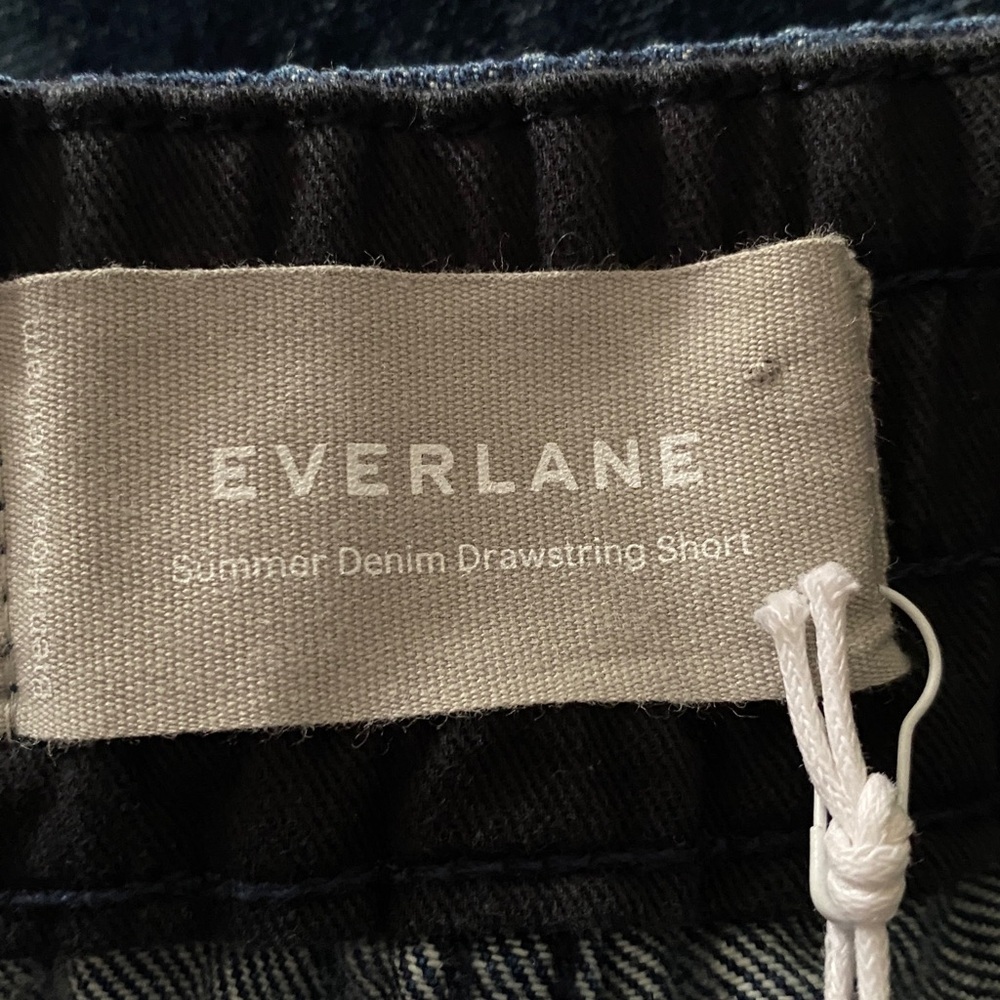 Everlane Blue Acid Wash Jean Shorts large brand new denim - Picture 6 of 6